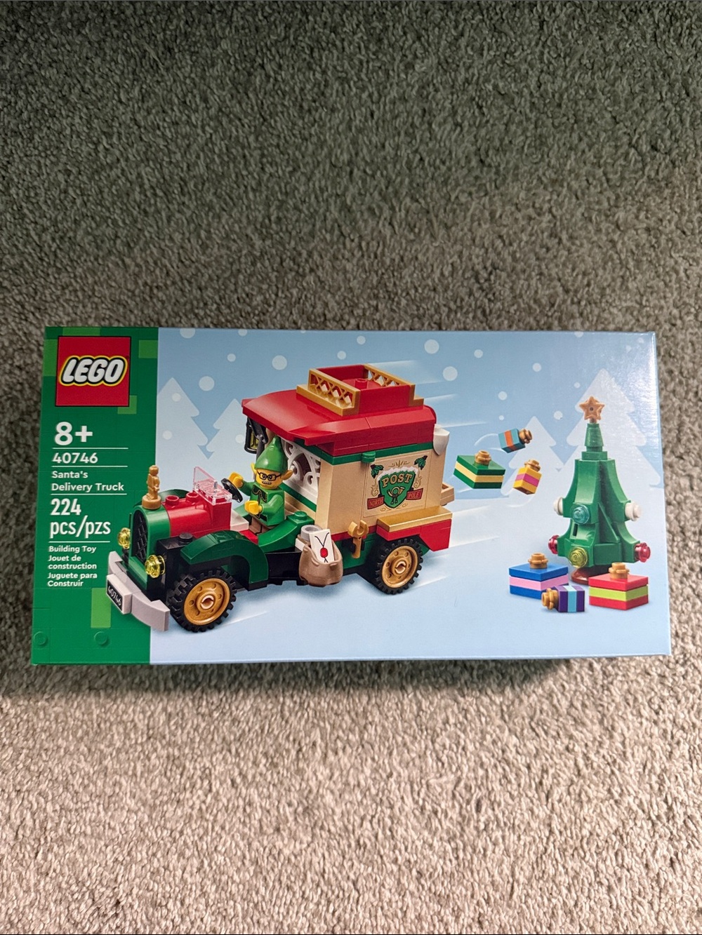 LEGO Santa's Delivery Truck - Green, Red, Gold